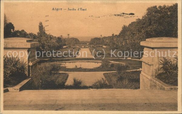 Alger Algerien Jardin d_essai