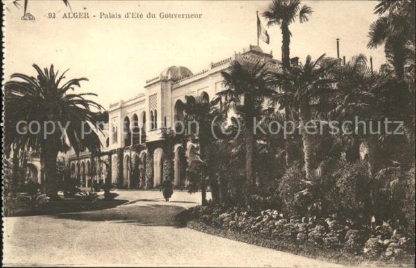 Alger Algerien Palais d_Ete du Gouverneur