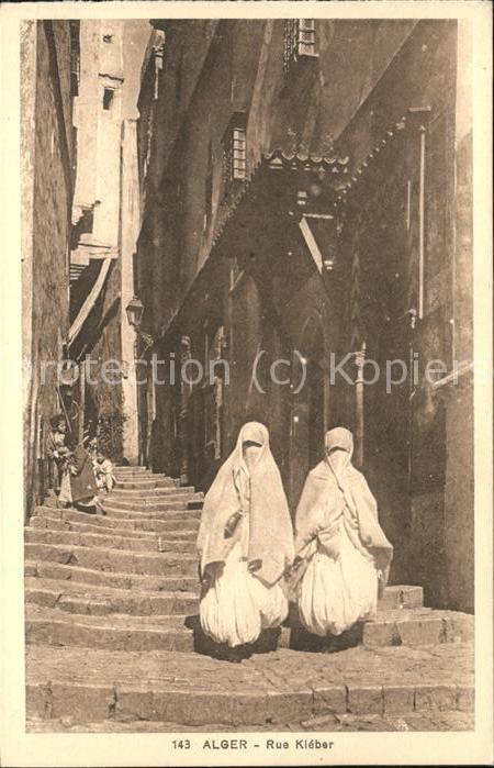 Alger Algerien Casbah Rue Kleber