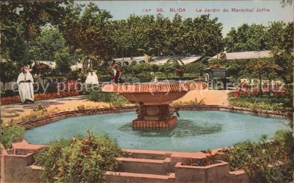 Blida Algerien Le Jardin du Marechal Joffre