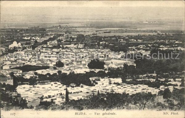 Blida Algerien Vue generale