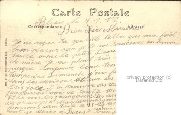Blida Algerien Vue generale – Bild 2