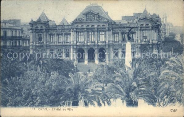 Oran Algerie Hotel de Ville