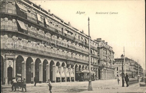 Alger Algerien Boulevard Carnot