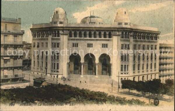 Alger Algerien La Nouvelle Poste