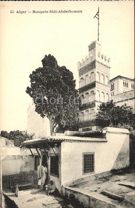 Alger Algerien Mosquee de Sidi Abderhaman