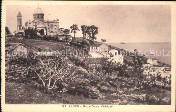 Alger Algerien Notre Dame d_Afrique