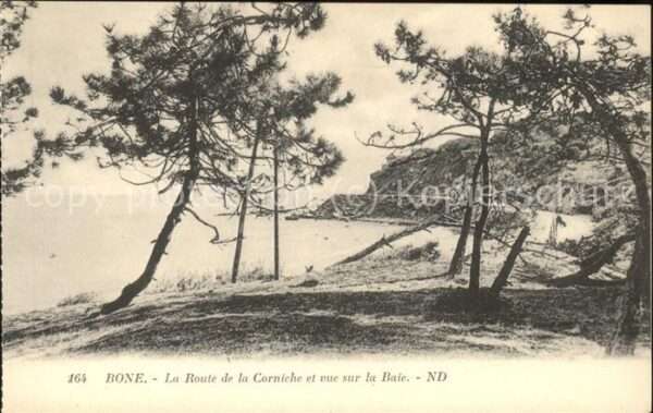 Bone Route de la Corniche et vue sur la Baie