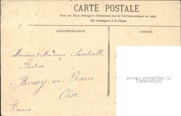 Alger Algerien Novel Hotel des Postes Stempel auf AK – Bild 2