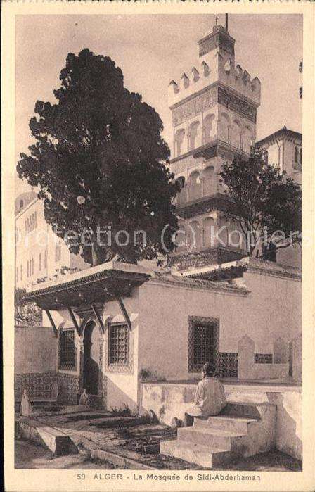Alger Algerien Mosquee de Sidi Abderhaman