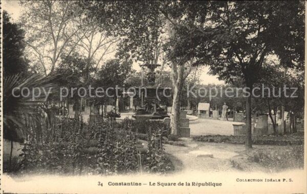 Constantine Algerien Square de la Republique