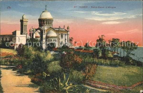 Alger Algerien Notre Dame d_Afrique