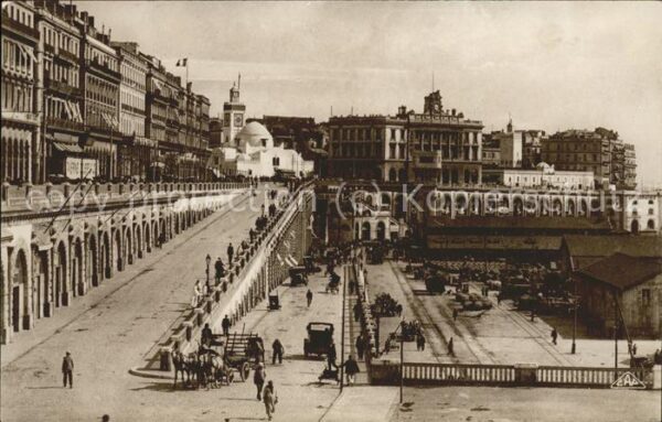 Alger Algerien Les Rampes du Port