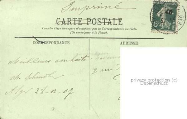Alger Algerien Vue generale prise de l'Amiraute et la – Bild 2