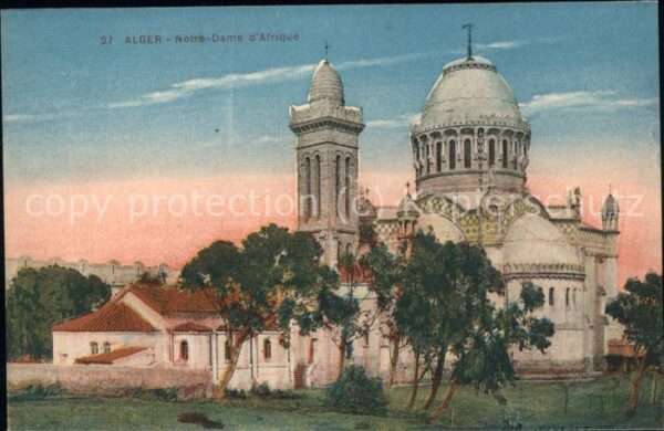 Alger Algerien Notre Dame d_Afrique