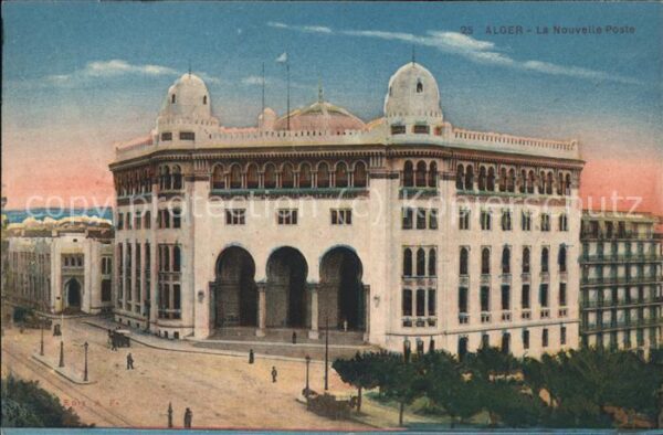 Alger Algerien La Nouvelle Poste