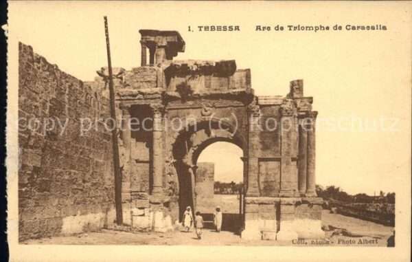 Tebessa Arc de Triomphe de Caracalla