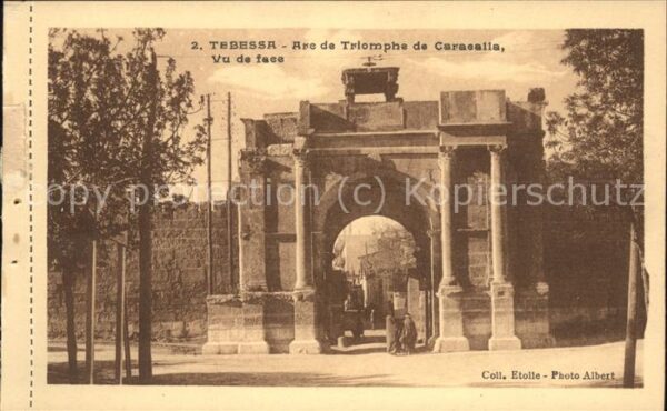 Tebessa Arc de Triomphe de Caracalla