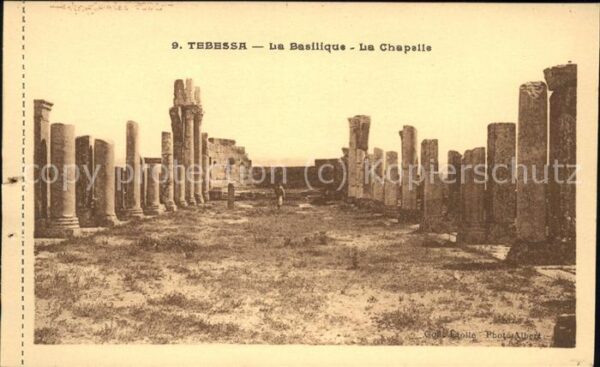 Tebessa Basilique et Chapelle Ruines