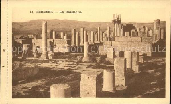 Tebessa Basilique Ruines