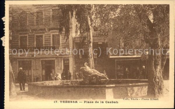 Tebessa Place de la Casbah Sculpture