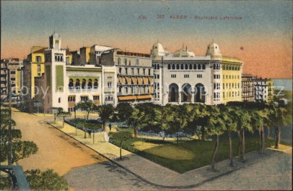 Alger Algerien Boulevard Laferriere