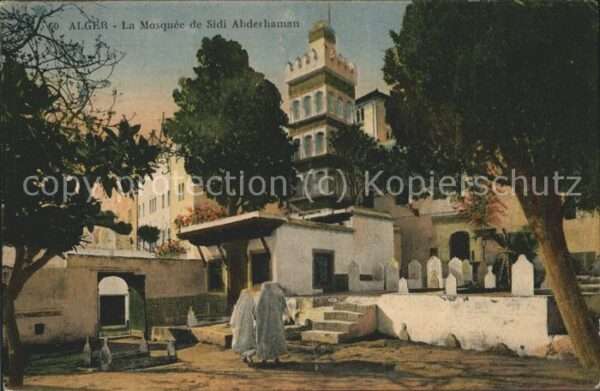 Alger Algerien Mosquee de Sidi Abderhaman