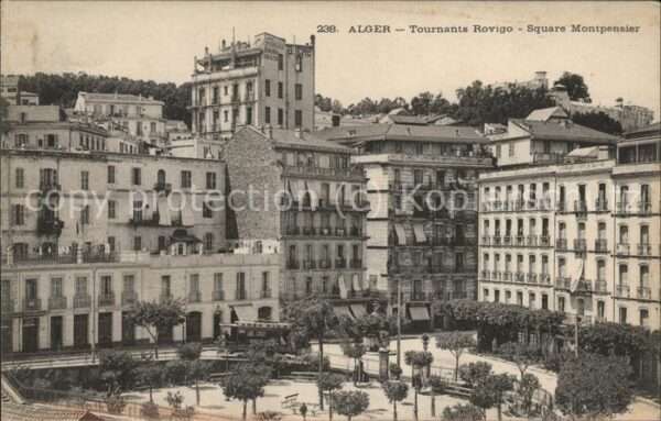 Alger Algerien Tournants Rovigo Square Montpensier