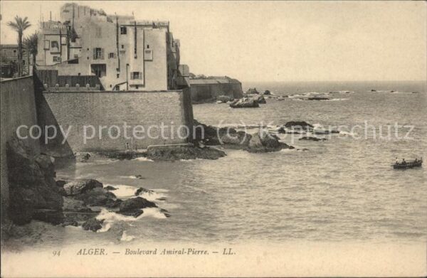 Alger Algerien Boulevard Amiral Pierre