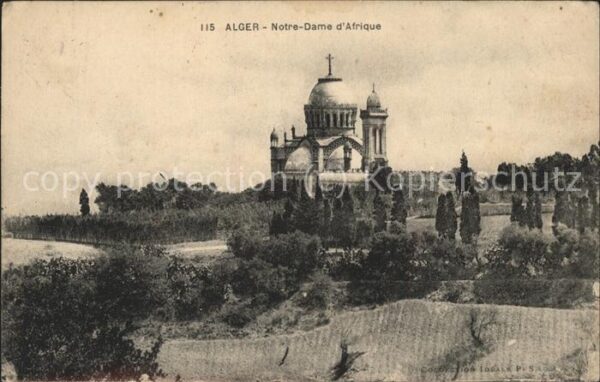 Alger Algerien Notre Dame d_Afrique