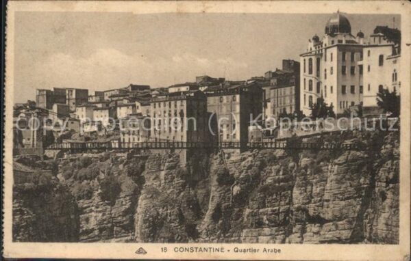 Constantine Algerien Quartier Arabe