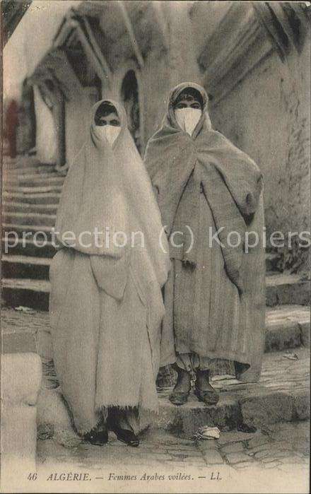 Araber Femmes Arabes voilees Scenes et Types A