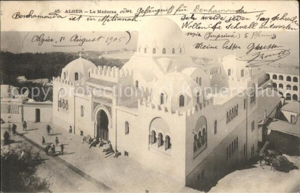 Alger Algerien La Madersa