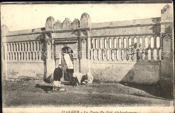 Alger Algerien La Porte de Sidi Abderhaman