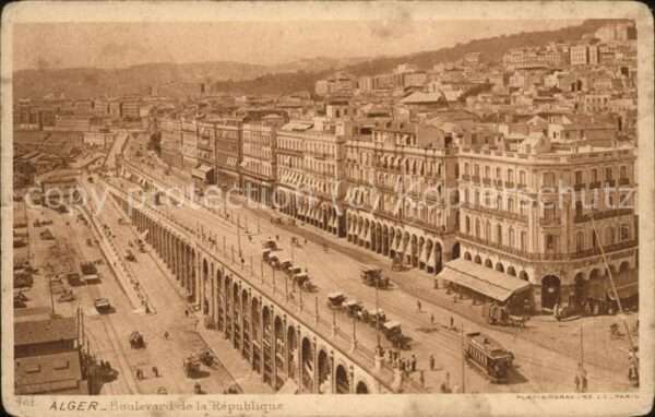Alger Algerien Boulevard de la Republique