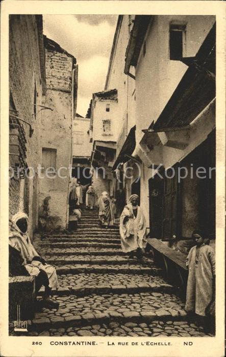 Constantine Algerien Rue de l'Echelle