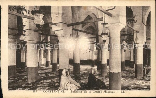 Constantine Algerien Interieur de la Grande Mosquee