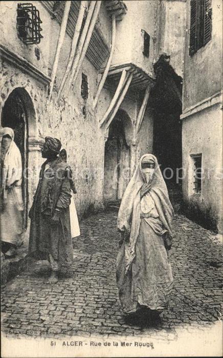 Alger Algerien Rue de la Mer Rouge