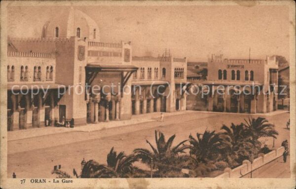 Oran Algerie La Gare