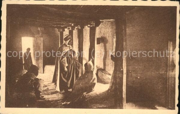 Bou Saada Vestibule dans la Mosquee du Palmier