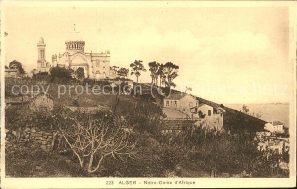 Alger Algerien Notre Dame d_Afrique