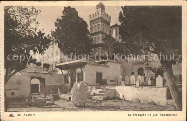Alger Algerien Mosquee de Sidi Abderhaman