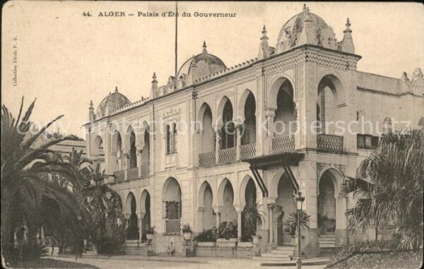 Alger Algerien Palais d_Ete du Gouverneur