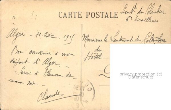 Alger Algerien Le Marabout de Belcourt vue generale – Bild 2