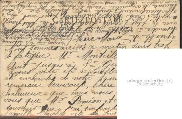 Alger Algerien Cathedrale et Rue de la Lyre Stempel au – Bild 2