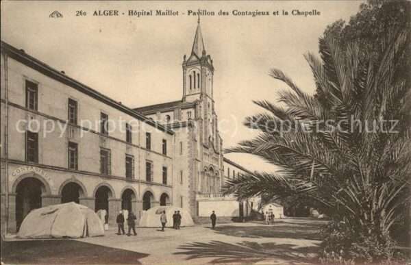 Alger Algerien Hopital Maillot Pavillon des Contagieux