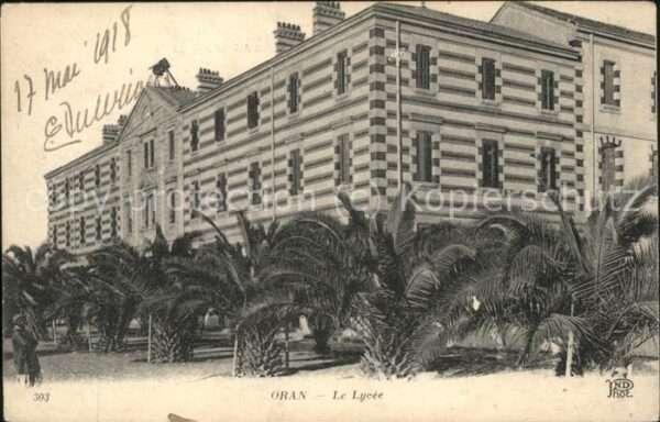 Oran Algerie Le Lycee