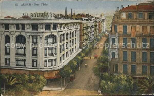 Alger Algerien Rue d_Isly