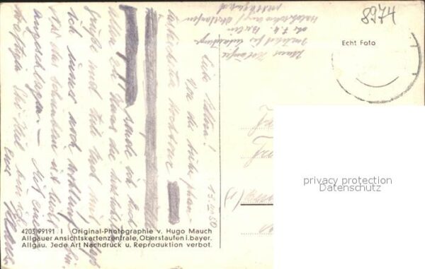 Foto Mauch Oberstaufen Nr. 4203/99191 Riedbergerhorn Allgäuer Hoch – Bild 2