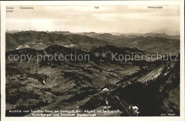Foto Mauch Oberstaufen Nr. 2766/72484 Lecknertal Vorarlberger und